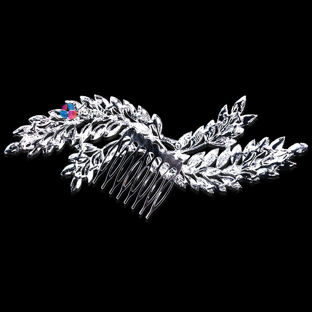 Bomng romantic temperament silver wings wing hair side shape headdress